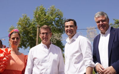 Moreno llama a los andaluces a culminar la obra histórica de hacer de Andalucía la tierra más próspera de España