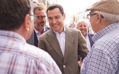 Moreno urge al Gobierno de Sánchez a tomarse en serio la sequía y a activar ya las obras urgentes en Andalucía