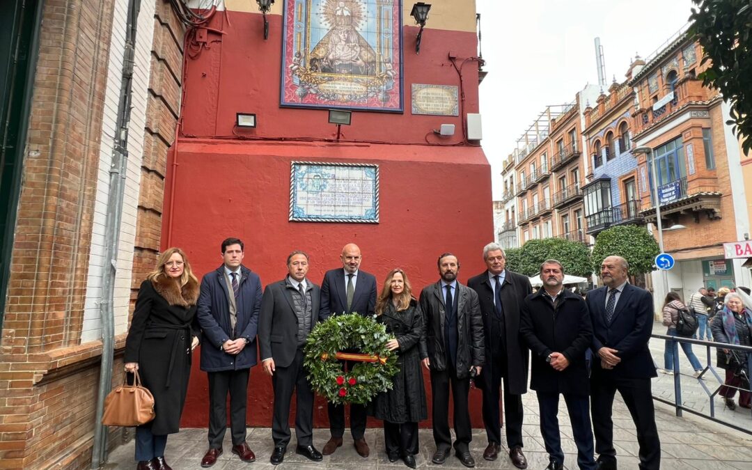 El PP de Sevilla recuerda a Alberto Jiménez Becerril y Ascensión García en el 28 aniversario de su asesinato