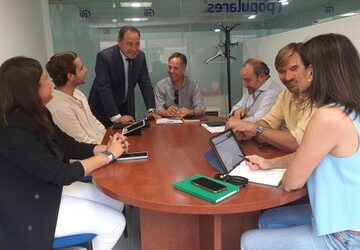 Reunión de la vicesecretaria de Agricultura, Ganadería y Agua