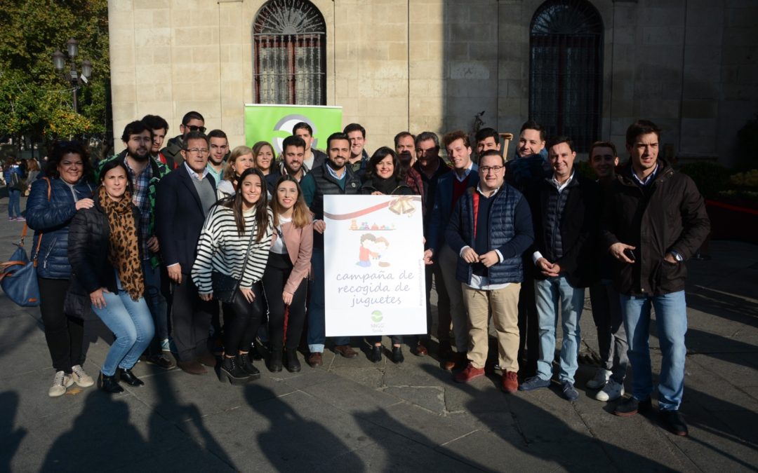 Nuevas Generaciones de Sevilla presenta su campaña solidaria “Ningún Niño sin Juguete”