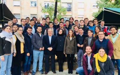 Andrea Levy, Juan Ignacio Zoido y Virginia Pérez se reúnen con Nuevas Generaciones