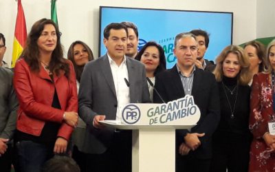 Pablo Casado emplaza a Juanma Moreno a liderar el cambio en Andalucía