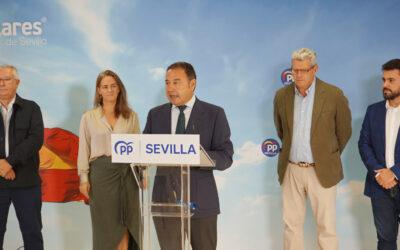 El PP de Sevilla acusa al PSOE de hipotecar el futuro de la provincia de Sevilla