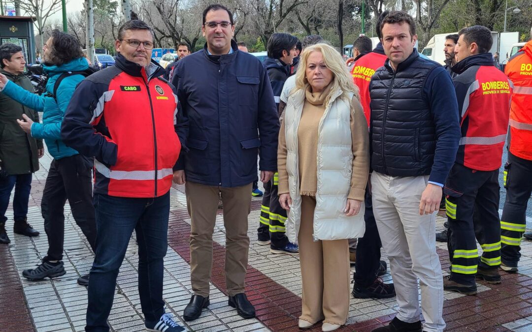 Martín Torres: “La situación de los bomberos de la Diputación podría acabar en una catástrofe si no se toman medidas urgentes”