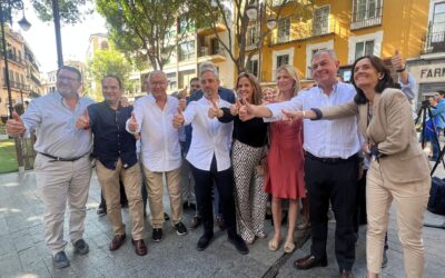 Juan Bravo: “Los sevillanos deciden el próximo domingo el futuro de la provincia, necesitamos un Gobierno fuerte”