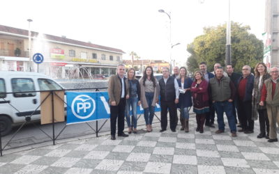Zoido: “El PP será el partido que por fin impulse la construcción de la circunvalación de Guillena tras años de incumplimientos del PSOE”