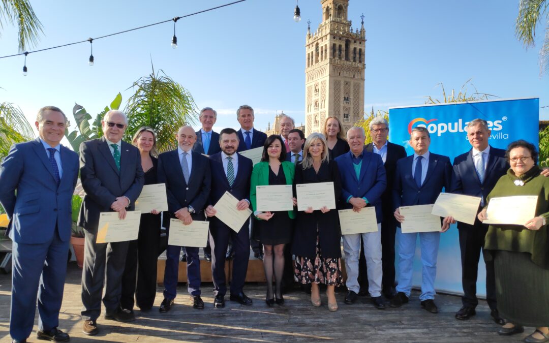 Virginia Pérez: “Los parlamentarios del PP de Sevilla son 35 modelos de trabajo y compromiso con esta provincia”