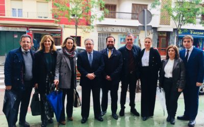 Juan Ignacio Zoido visita Utrera y detecta «las mismas reivindicaciones de hace 30 años que el gobierno de Juanma Moreno abordará de inmediato»