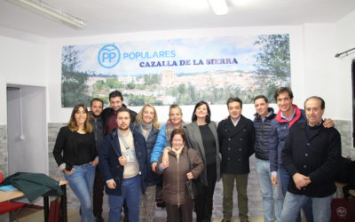 Virginia Pérez: “El PP acabará con el aislamiento de Cazalla de la Sierra y sus infraestructuras tercermundistas”