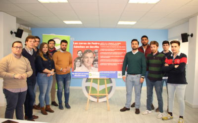 NNGG de Sevilla impulsa la campaña #Estáentumano para ‘desenmascarar’ a los 106 candidatos de Pedro Sánchez en la provincia
