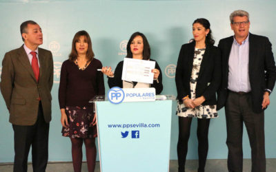 Virginia Pérez: “Los más de 100 mil sevillanos parados menos desde 2013 confirman que el compromiso de 20 millones de empleos en 2020 está siendo ya una realidad”