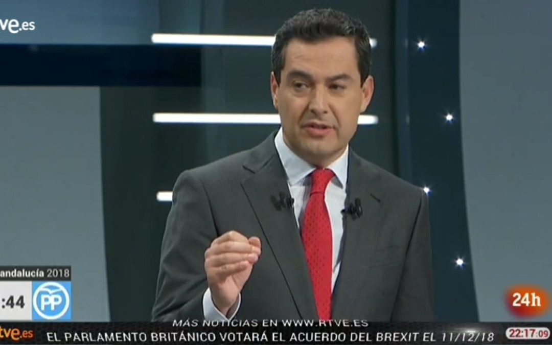 Juanma Moreno ganó el debate en RTVE demostrando que está preparado para liderar el gobierno del cambio