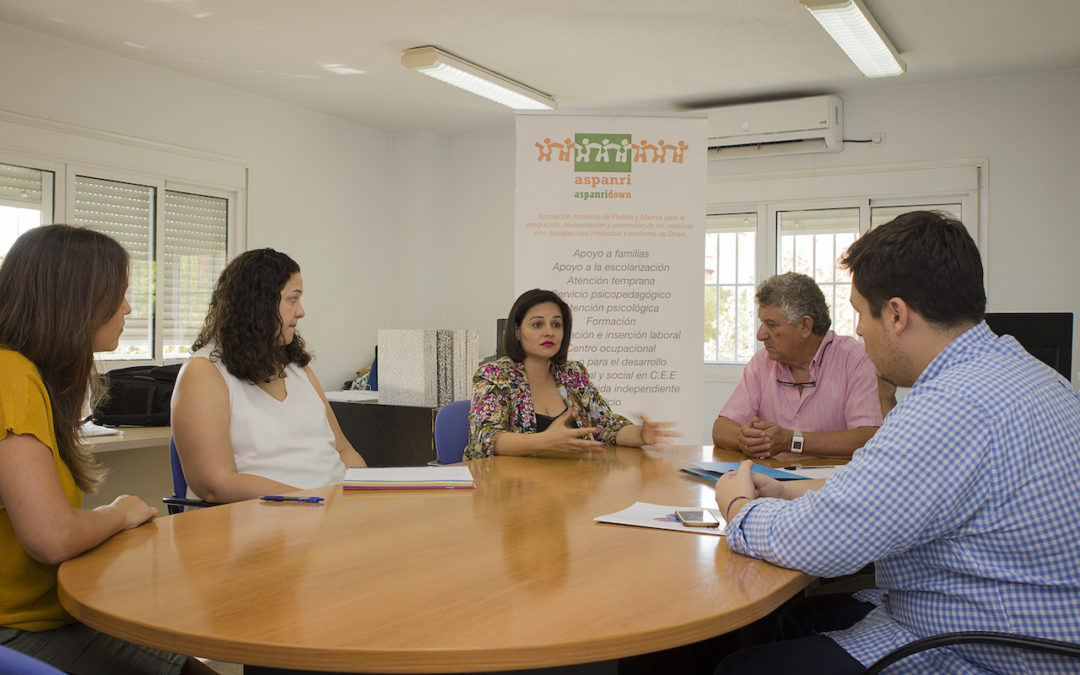 PP de Sevilla firma un convenio con Aspanridown para la realización de prácticas de formación de personas con discapacidad intelectual