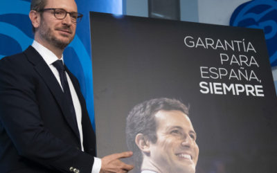 “Garantía para España, siempre” , lema de precampaña del PP para las elecciones generales