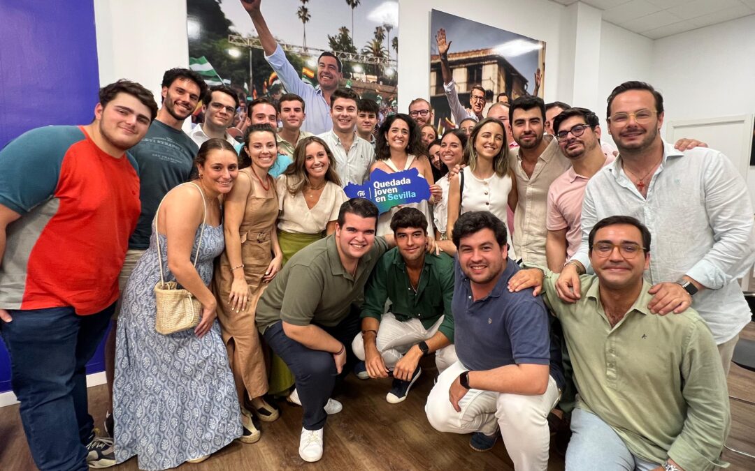 Alejandro García: “Con Juanma Moreno los jóvenes tenemos más oportunidades para formarnos, trabajar y emprender”