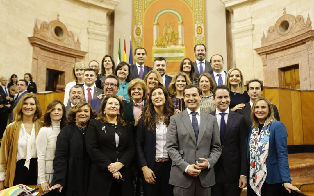 Virginia Pérez: “Hoy comienza una etapa en el Parlamento en la que los sevillanos por fin serán protagonistas con un gobierno del cambio”