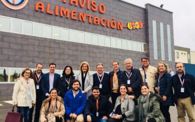 Fátima Báñez, Juan Ignacio Zoido y Virginia Pérez visitan la empresa Paviso Alimentación