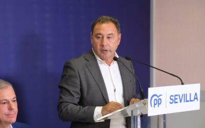 Ricardo Sánchez resalta que Juanma Moreno escribe una nueva historia para Sevilla que la convertirá en líder económico y social