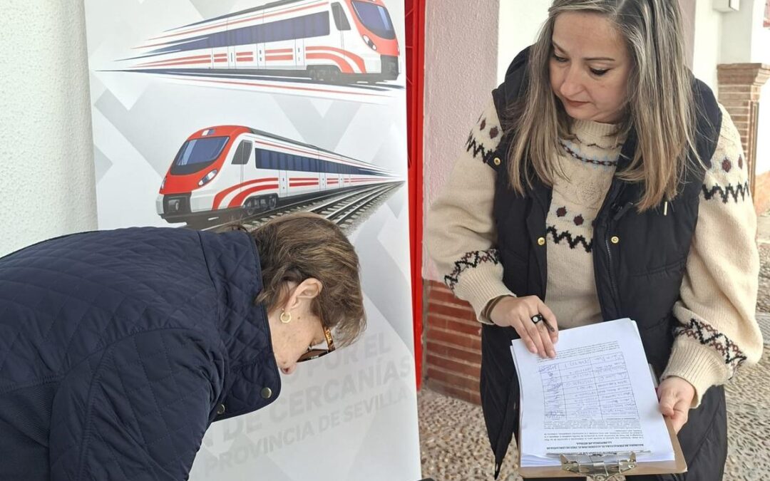 El PP de Sevilla destaca la gran acogida del primer ‘Acuerdo por el Tren de Cercanías’ que suma miles de firmas en defensa de un servicio digno