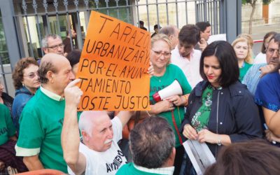 Virginia Pérez: “El Ayuntamiento de La Rinconada lleva más de 20 años cobrando impuestos a los vecinos de Tarazona sin prestar ni un servicio municipal”
