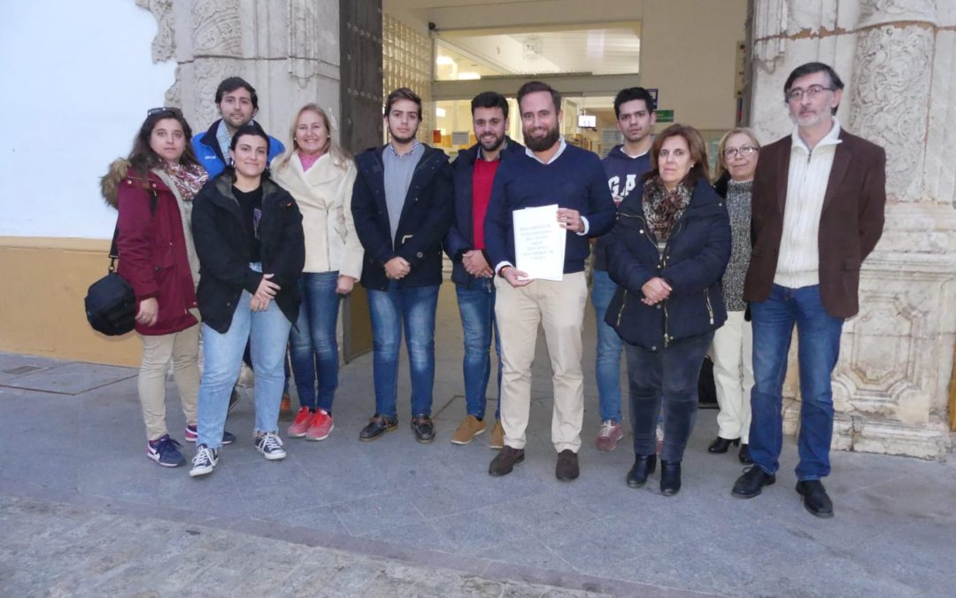 El PP de Utrera presenta un proyecto de Reglamento para el Centro de Estudios “Olivareros” ante la inactividad del equipo de gobierno