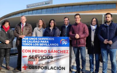 El PP de Sevilla exige a Sánchez que rectifique el desmantelamiento del sistema ferroviario en la provincia