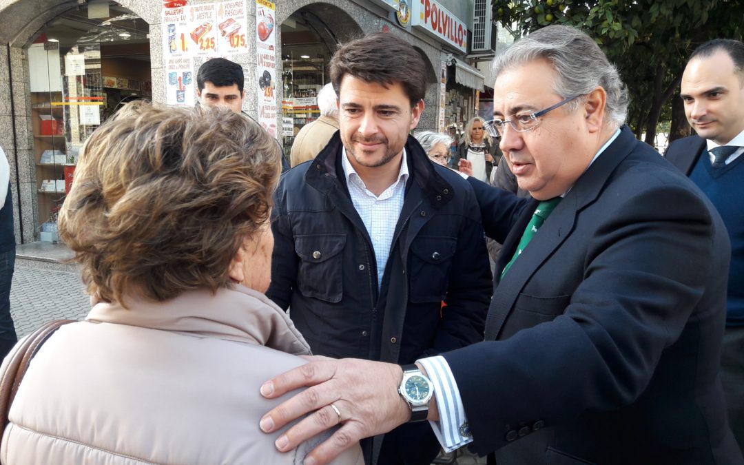 Zoido: “Allá donde gobierna el PP se paga la dependencia y donde gobierna el PSOE hay que esperar a que se reconozcan los derechos”