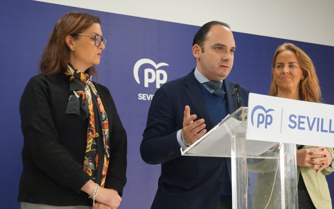 El PP de Sevilla señala que “la gran irresponsabilidad de Sánchez afecta a más de 1,5 millones de españoles”