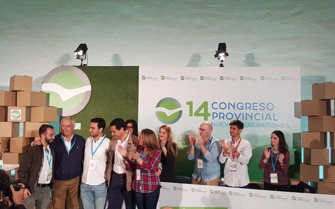 Pedro González nuevo presidente de NNGG de Sevilla