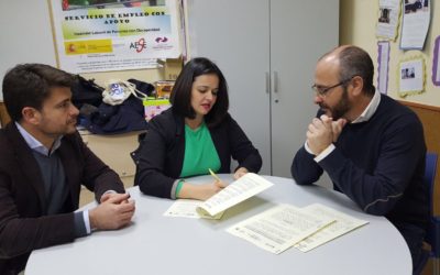 El PP de Sevilla firma un convenio con Asedown España para la realización de prácticas en el partido