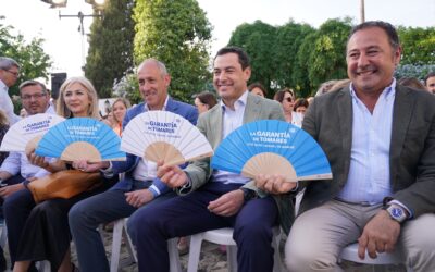 Moreno pide alcaldes y alcaldesas con ambición colectiva por el cambio para meter una marcha más al liderazgo de Andalucía