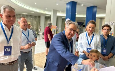 Juan Ignacio Zoido hace un llamamiento al voto “masivo” este 9J para “garantizar nuestro Estado de Derecho”