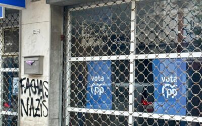 El PP condena los hechos y afirma que actos como estos son “fruto del ambiente de crispación creado por el sanchismo”