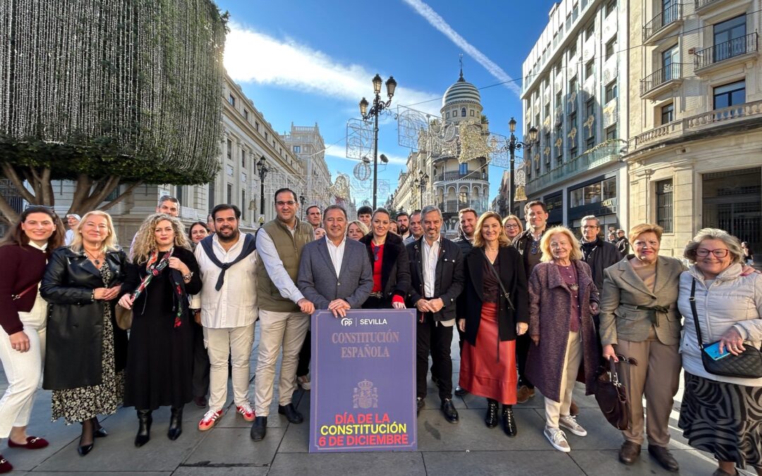 Ricardo Sánchez: “El Partido Popular es el garante actual de los valores constitucionales de unidad, igualdad y libertad”