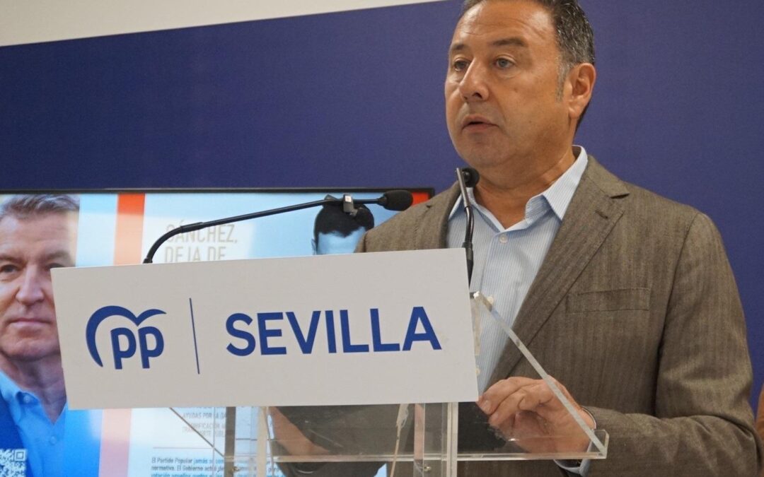 Ricardo Sánchez: “Los sevillanos no podemos permanecer callados mientras se desmorona el Estado de Derecho”